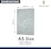Collins Enigma A5 Ruled Notebook - Silver