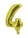 Party Time 4 Number Decorative Foil Balloon For Party