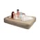 Intex Inflatable Queen Size Pillow Rest Mid-Rise Airbed - Beige