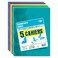 Carrefour Square Eyes Stapled Notebook 96 Pages Multicolour 24x32cm 5 PCS