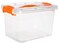 Besto 10 LTR Clear Plastic Storage Box With Lid   For Clothes, Toys, Books, Snacks, Shoes and Grocery Storage Box (10 LTR)
