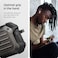 Spigen Tough Armor designed for Airpods 3 case cover (3rd Generation 2021) with Keychain [Extreme Impact Foam] - Gunmetal