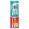 Colgate 360 Medium Toothbrush With Tongue Cleaner Multi Pack 3 Pcs