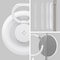 Spigen O-Mag Ring (MagFit) Magnetic Phone Holder Grip and KickStand compatible with MagSafe for iPhone 14 Pro Max, 14 Pro, 14 Plus, 14, 13 and 12 Series - White