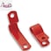 ABBASALI Fire Cable Saddle Clips 8mm Red (Pack of 50)