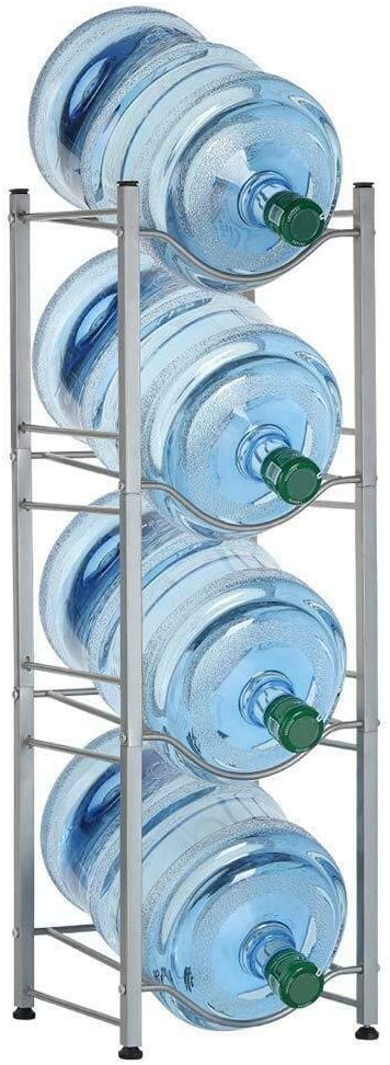 Buy Water Bottle Rack Storage 4 Tier Shelf System Stand Online ...