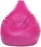 Luxe Decora PVC Bean Bag Cover Only (Medium, Pink)