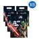 Star Wars Themed Plastic Party Goody Bags Multicolour 6 PCS