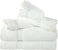 Comfy 6 Piece Highly Absorbent Combed Cotton 550 GSM Hotel Quality Towel Set - White