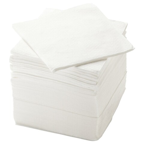 Storatare - Paper Napkin, White, 30X30 Cm