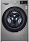 LG Front Loading Washer 10kg F4V5RGP2T With Dryer 7kg, Silver (International Version)