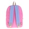 Kaukko Colourful 3 Colours Backpack Bag Pink and Blue 18cm