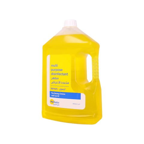 My Choice Multi-Purpose Disinfectant with Lemon Scent - 4 Liter