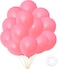 Party Time 20-Pieces 10&quot; Red Pastel Balloons, Macaron Balloons, Latex Balloons For Baby Shower, Bridal Shower, Valentine&#39;s Day, Wedding &amp; Birthday Party Decoration, Pastel Color Themed Party Supplies