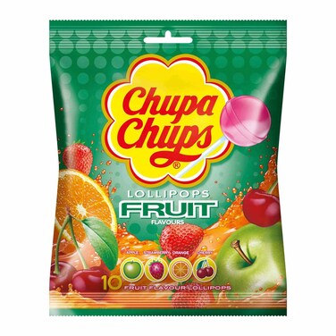 تشوبا تشوبس مصاصات بالفواكه - 120 جم