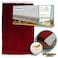 Sundus Gold Prayer Mat - Maroon