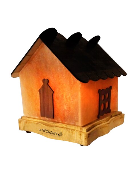 Geohoney Himalayan Salt Lamp - Home Shape