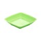 Zahran Deep Square Plate - Green