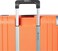 Eminent Vertica Hard Case Travel Bag Cabin Luggage Trolley Polypropylene Lightweight Suitcase 4 Quiet Double Spinner Wheels With Tsa Lock B0006 Orange