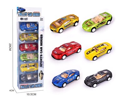 FREE WAY DIE CAST CAR 6PCS ASS
