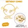 Party Propz Set Of 9 Golden Birthday Banner With Confetti Balloons Combo For Birthday Decoration Items For Girls/ Balloons For Girl Birthday Party