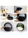 Generic Set Of 3 Wall Vases Metal Glass Round Wall Flower Pots Wall Terrarium Vertical Container Wall Vases Succulents Herbs Planter Decor For Garden, Balcony, Stairs, Living Room, Bar, Office
