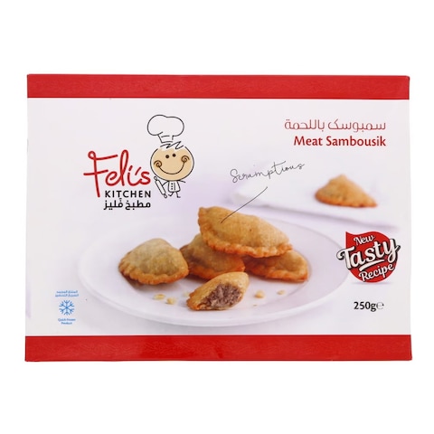 Feli&#39;s Kitchen Meat Sambousik 250g