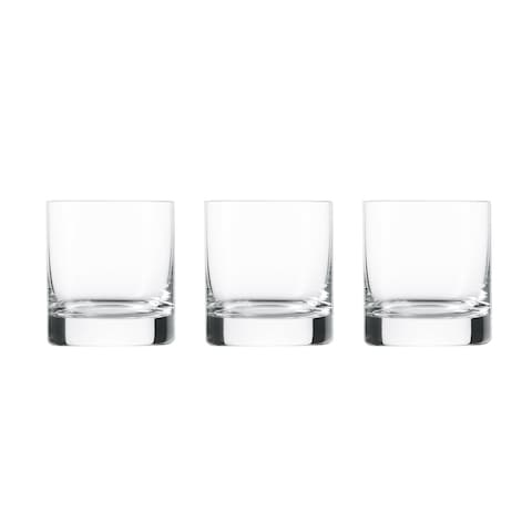 OCEAN FIN LINE ROCK GLASS 285ML,CLEAR,B0071003, 3 PC SET