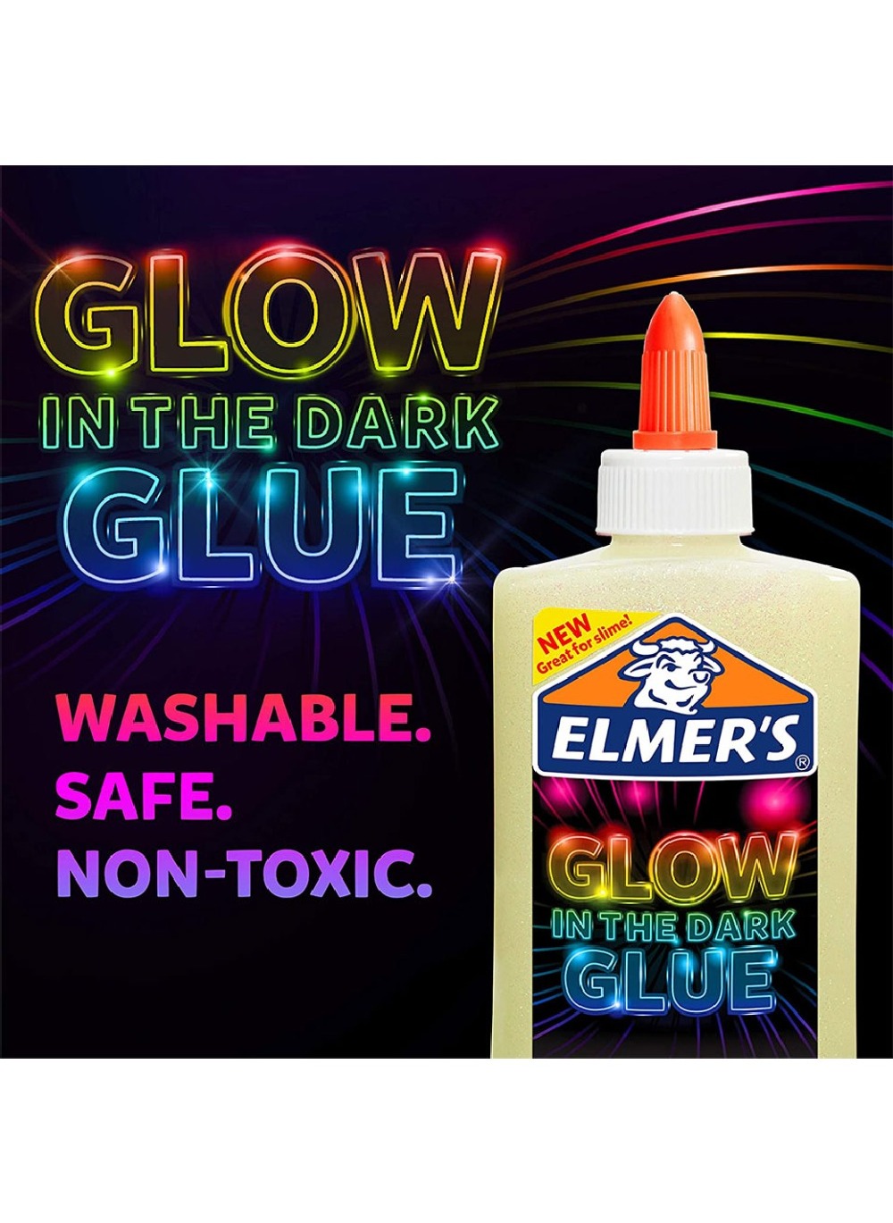 Elmer&#39;s-Glow In The Dark Liquid Glue