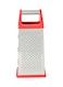 Delcasa 4 Side Grater Silver/Red 9inch