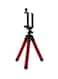 Generic - Octopus Mini Flexible Tripod Mobile Phone Stand Red