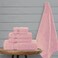 Comfy 550 GSM Set of 6 100% Cotton Towel Set - Pink