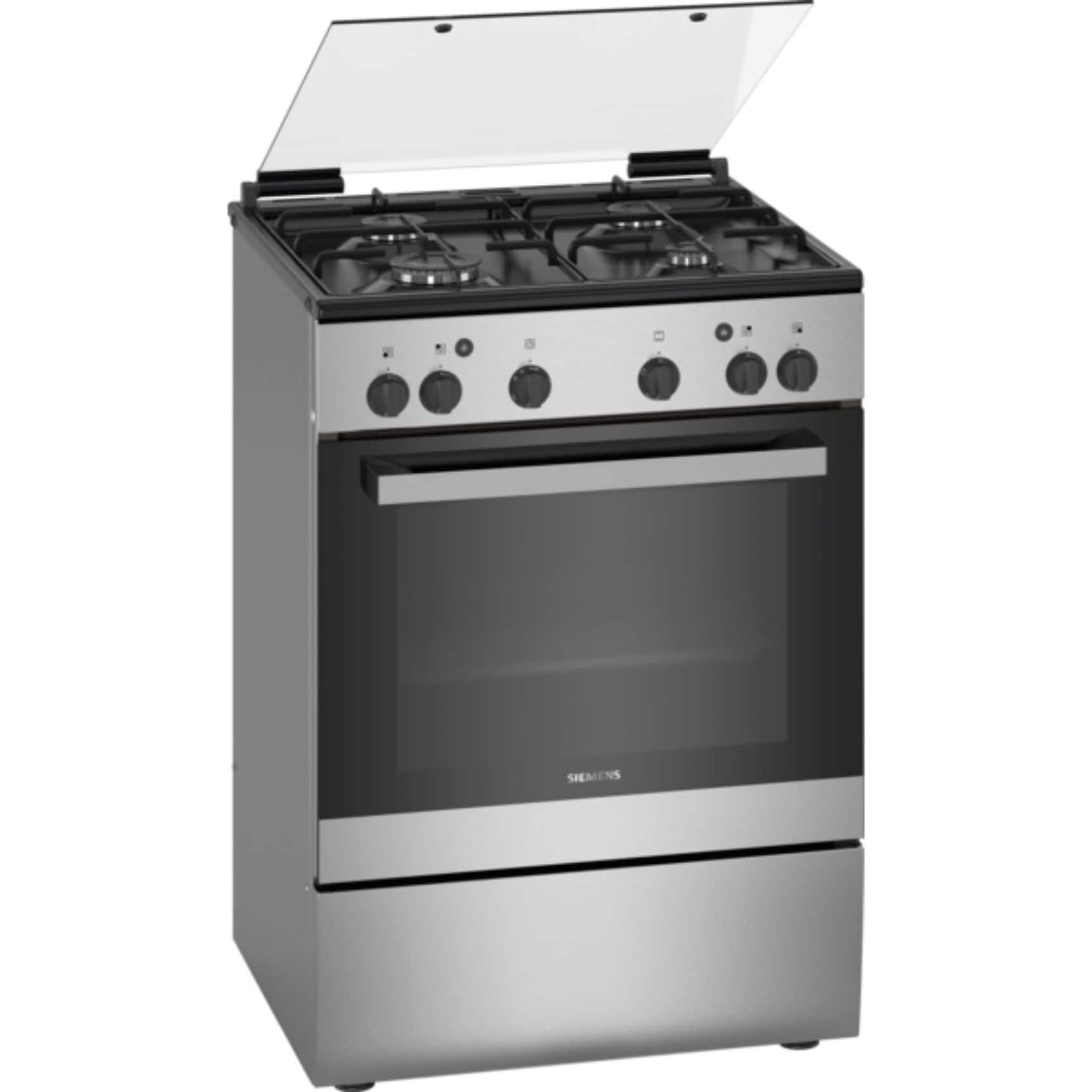 Siemens Freestanding Gas Cooker, 60 cm - HG2L10B51M 10400W iQ300 HK6L00070MMin