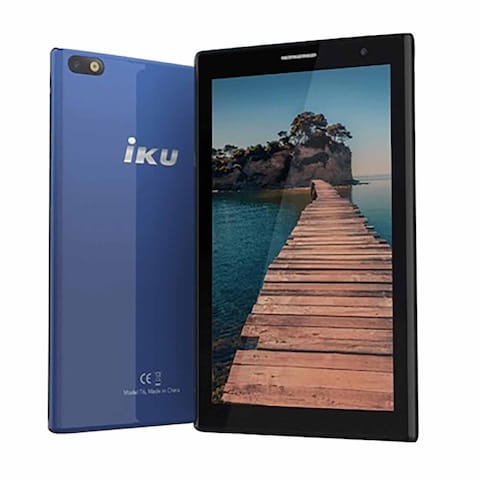 IKU T6 Tablet - 7-inch, 32GB, 2GB RAM, 4G, Blue