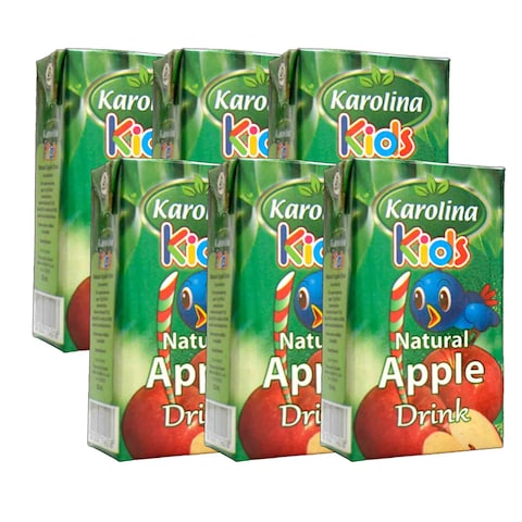 Karolina Juice Kids Assorted Flavors 125 Ml 6 Pieces