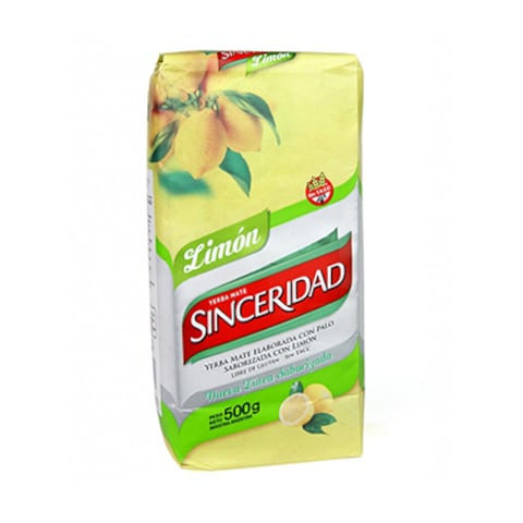 Yerba Mate Sinceridad Lemon Tea 500GR