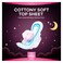 Always Maxi Thick Night Wings Dreamzz Pads 48 Count
