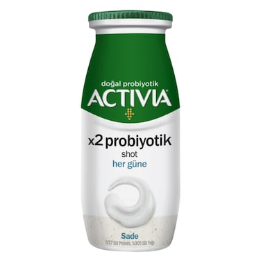 Activia Shots Probiotic Plain 80ml