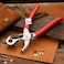 ABBASALI Heavy Duty Revolving Leather Hole Punch, Eyelet Plier Puncher with 6 Sizes for DIY Home or Craft Projects Belt, Saddle, Tack, Watch Strap, Shoe, Fabric etc
