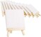 Generic 10 Sets Mini Canvas And Easel Canvas Painting Board Display Easels Painting Set For Painting Art Decoration (As Shown)
