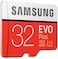 Samsung Evo Plus 32 GB microSDHC UHS-I U1 95 MB/s Full HD Memory Card With Adapter (MB-MC32GA)