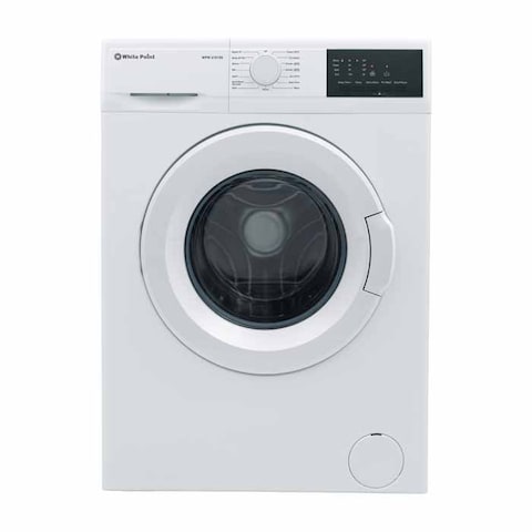 غسالة ملابس وايت بوينت تحميل أمامي، 6كجم، أبيض - WPW 61015 PD