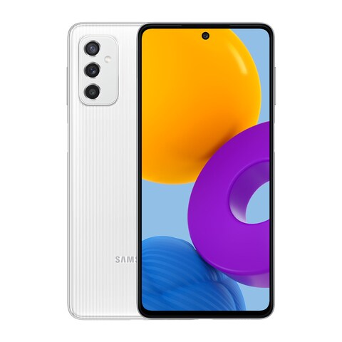 Samsung Galaxy M52 - 6.7-inch 128GB/8GB Dual SIM 5G Mobile Phone - White