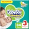 Baby Joy Compressed Diapers Medium Size 3 6-12kg Value Pack 34 Diapers
