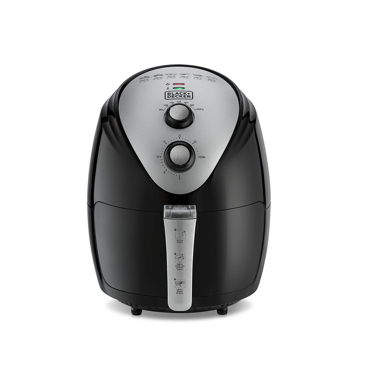 Black+Decker Air Fryer Af150-B5 1.1Kg