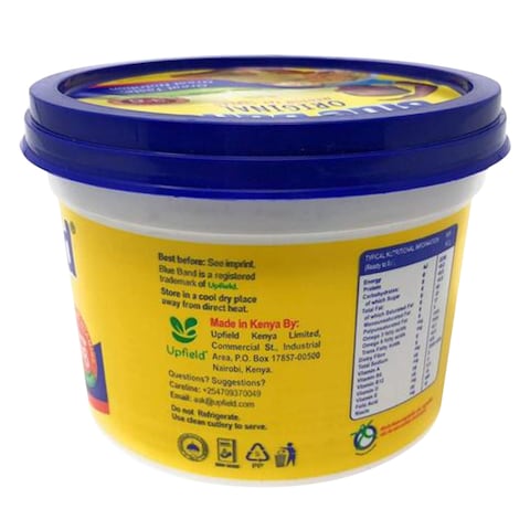 Blue Band Roots 3 Medium Margarine Fat Spread 1kg x Pack of 12