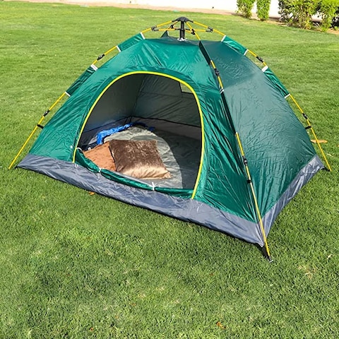 Camping Tent for 3-4 Person, Easy Instant Pop Up Tent Automatic Tent, Assorted Color