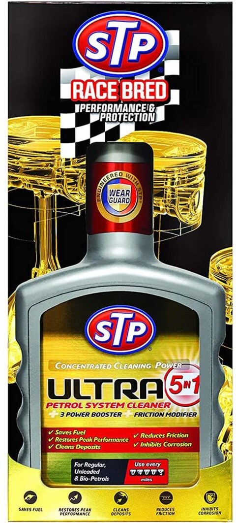 STP Ultra 5in1  Petrol System Cleaner  400ml