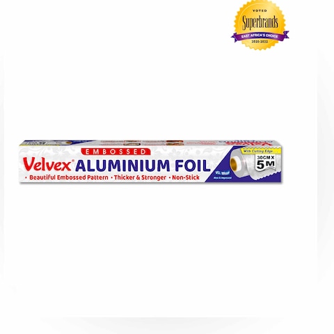 Velvex Aluminium Foil Emb 30Cmx5M