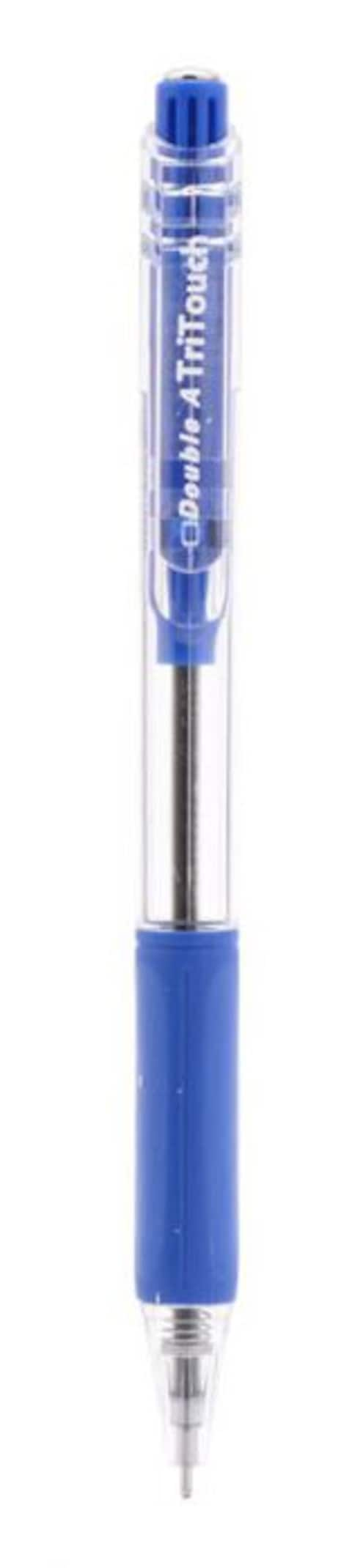 Double A TriTouch Ball Pen 0.7, Blue Color